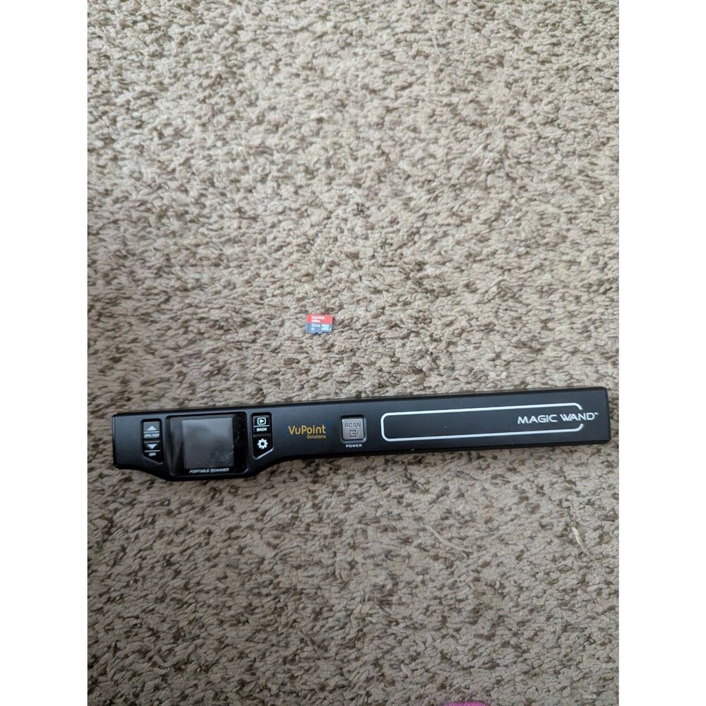 VuPoint Magic Wand Portable Scanner PDS-ST470-VP-BX2 with 32GB MicroSD